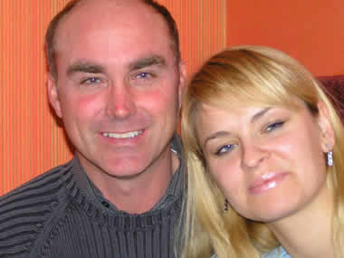 Charles Craig and Inna  Morgunova from Kiev